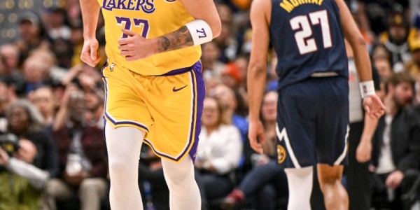 多多28app-轰38+13+10创纪录！湖蜜高呼东契奇世界最强 詹姆斯：向他致敬