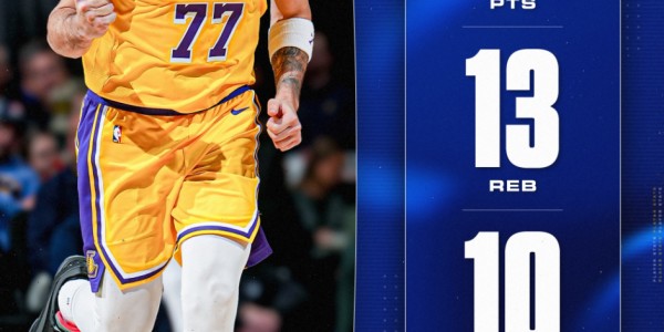 多多28app-轰38+13+10创纪录！湖蜜高呼东契奇世界最强 詹姆斯：向他致敬